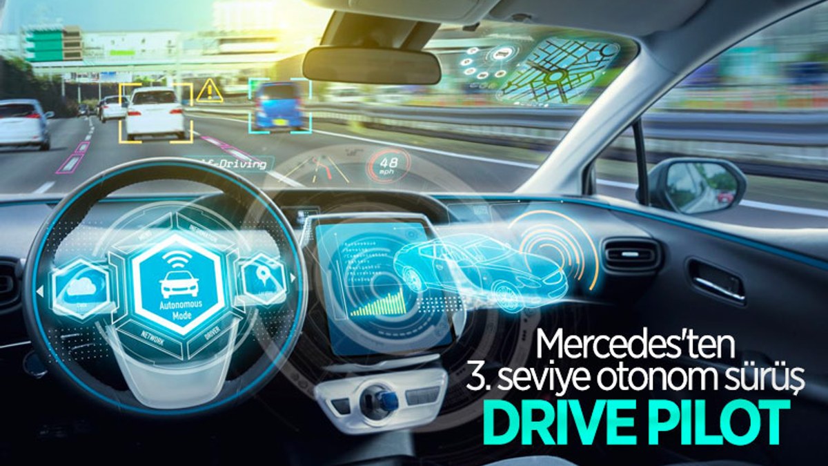 Mercedes, 3. seviye otonom sürüş desteğini kullanıma sunuyor