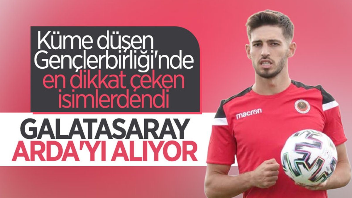 Galatasaray, Arda Kızıldağ'ı bitiriyor