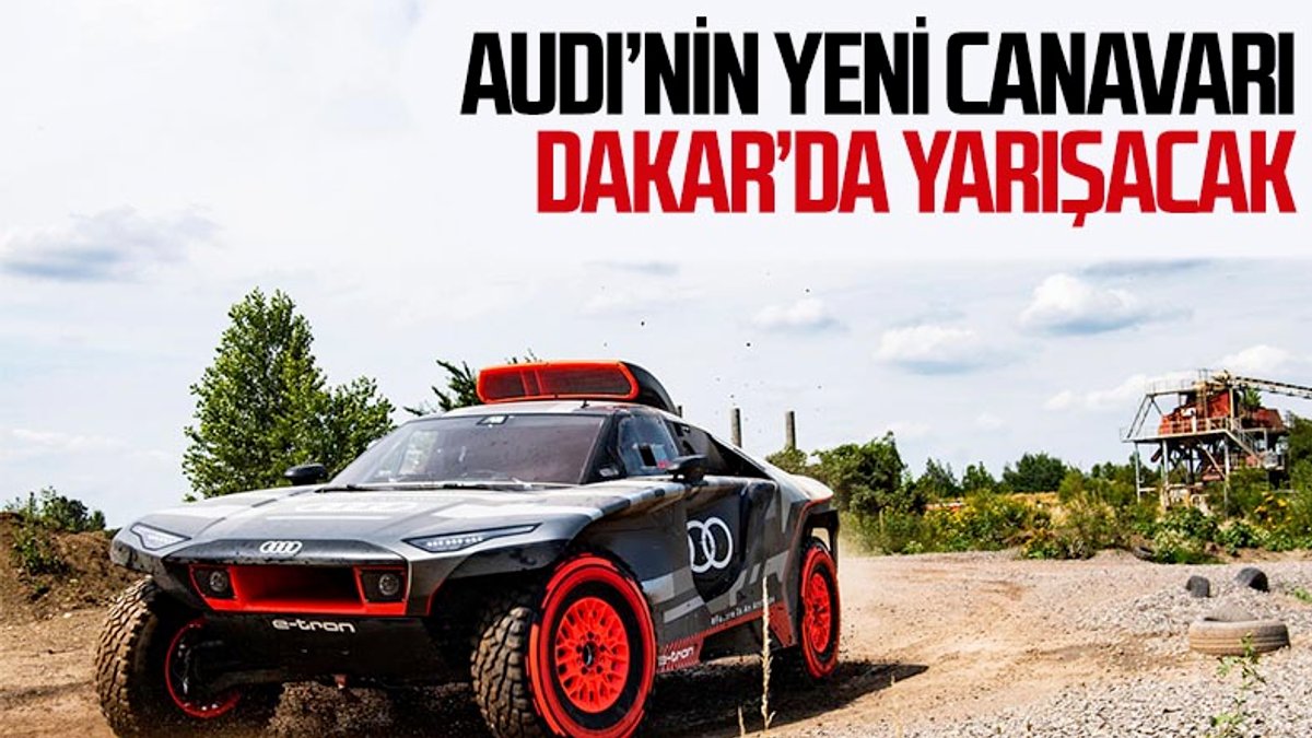Audi'den elektrikli Dakar yarışçısı: RS Q e-tron