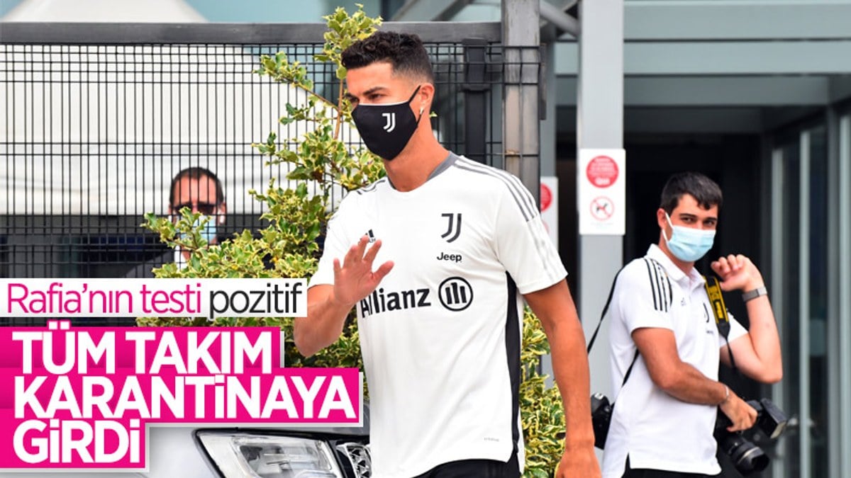 Juventus, koronavirüs nedeniyle karantinaya girdi