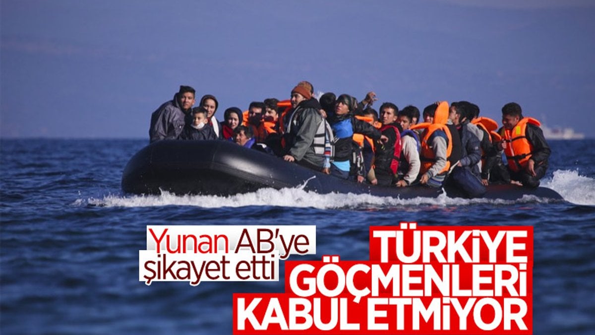 Yunanistan'dan AB'ye: Türkiye, göçmenleri kabul etmiyor