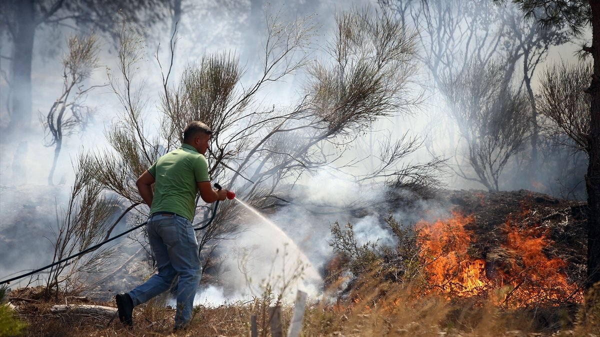 Mersin'de yangından etkilenen 132 kişi taburcu edildi