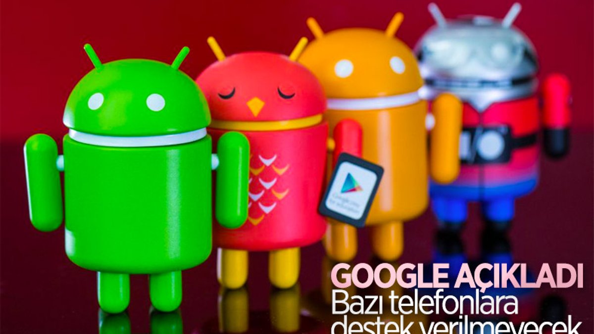 Google, Android 2.3.7 ve altına olan desteğini sonlandırıyor