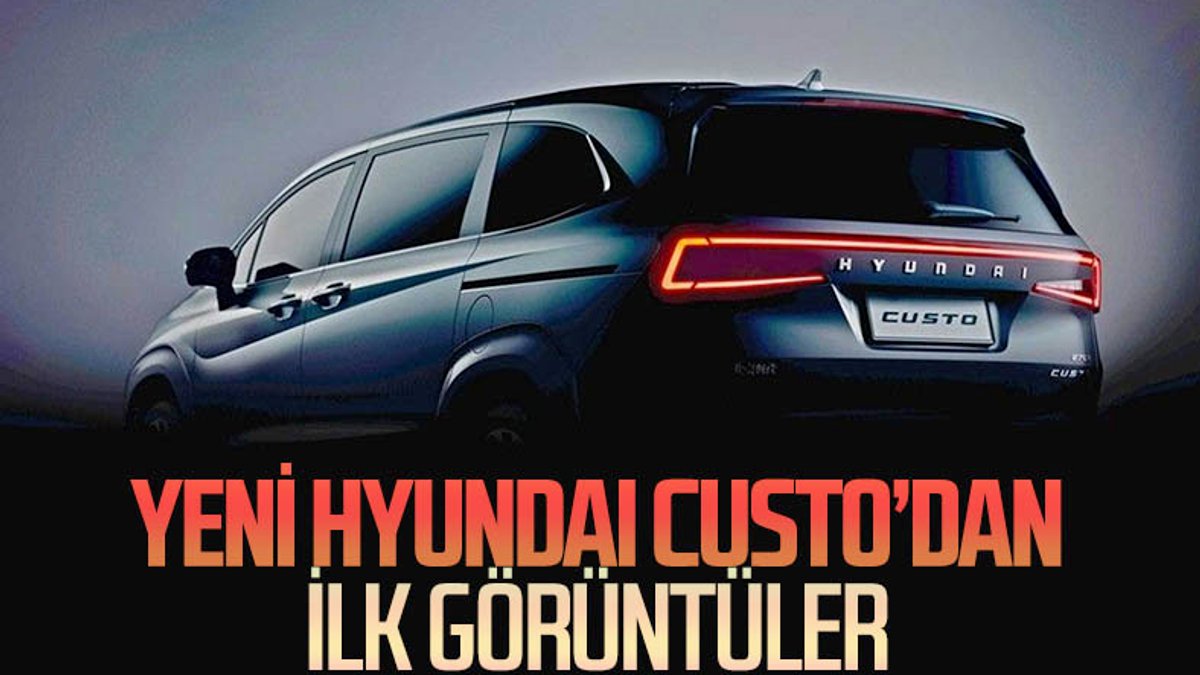 Hyundai Custo'nun ilk resmi görüntüleri yayınlandı