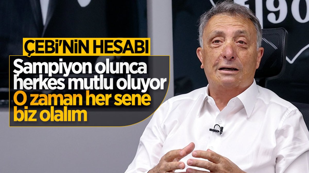 Ahmet Nur Çebi: Biz şampiyon olunca herkes mutlu oluyor