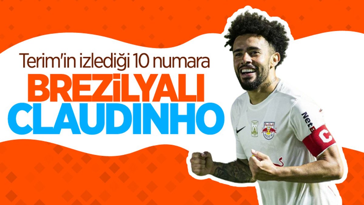 Galatasaray 10 numara için Claudinho'yu izliyor