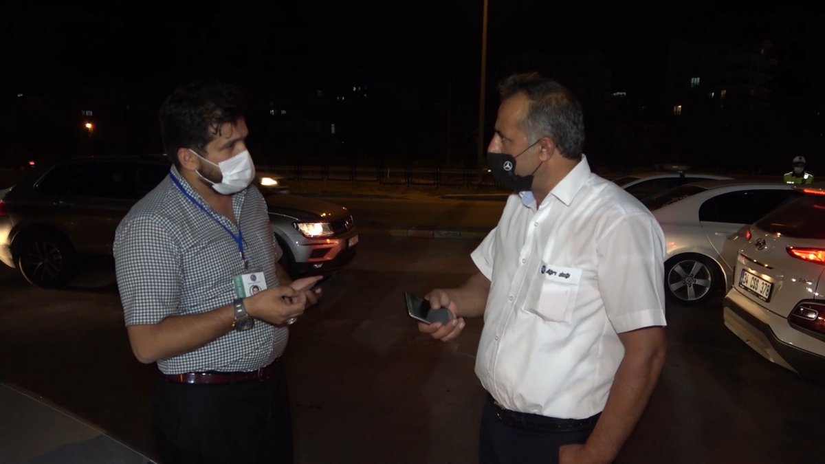 Kırıkkale'de koronalı şoför direksiyon başında yakalandı