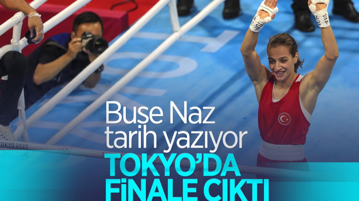 Milli boksör Buse Naz Çakıroğlu Tokyo'da finalde