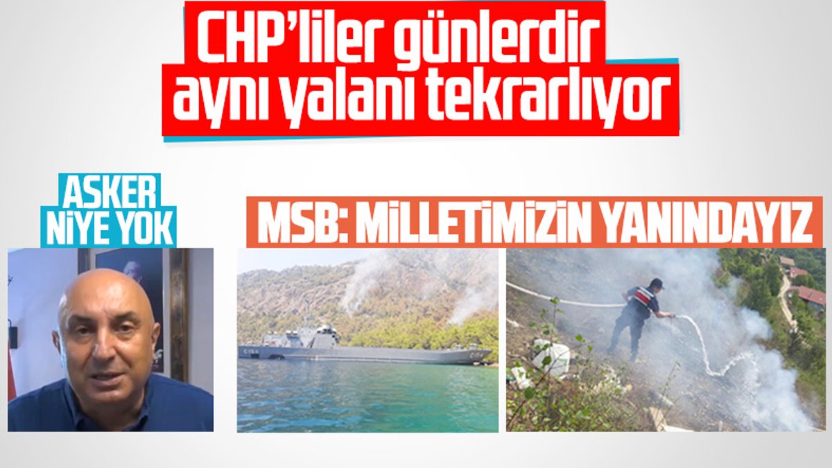 CHP'li Engin Özkoç'un 'asker müdahale etmiyor' yalanına MSB'den cevap