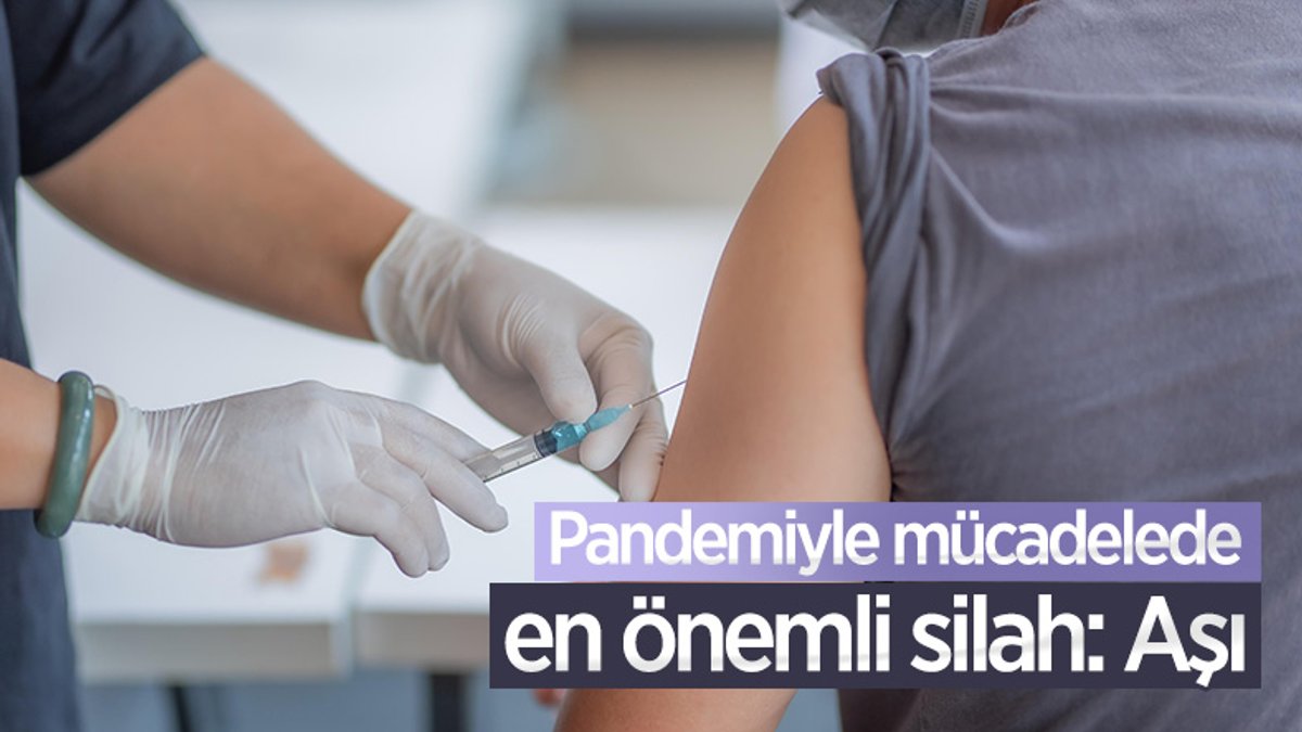Pandemiyle mücadelede en önemli silah: Aşı