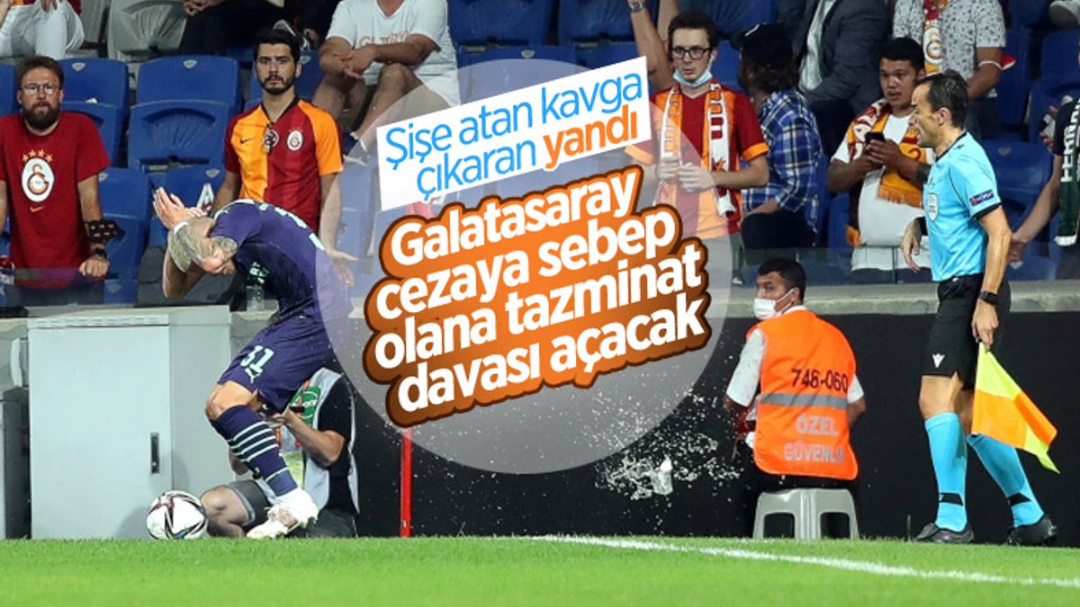 Galatasaray: Ceza almamıza sebep olan taraftara dava açacağız