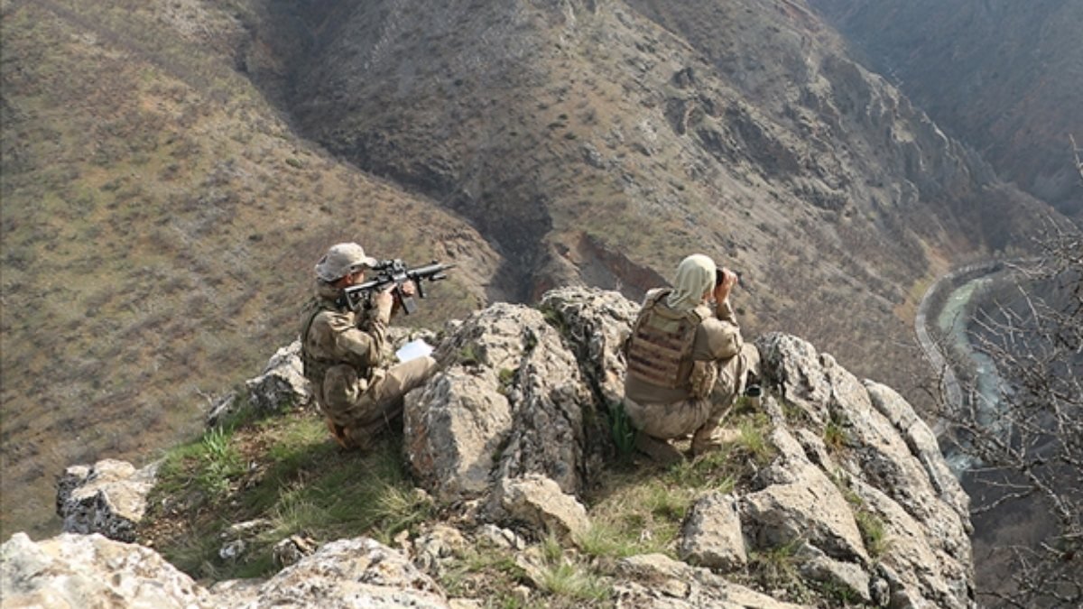 Hakkari'de 2 PKK'lı terörist etkisiz hale getirildi