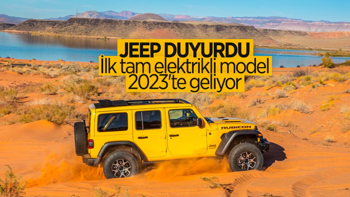 Jeep'in ilk tamamen elektrikli modeli 2023'te yollarda