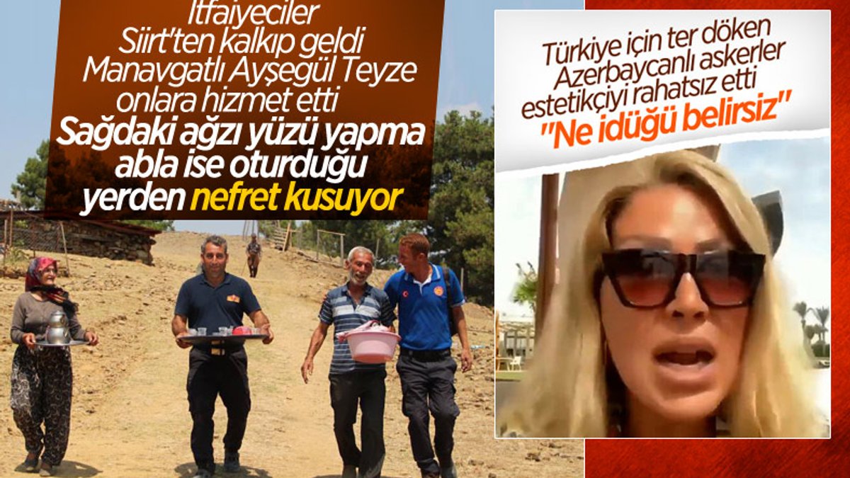Estetik doktoru Nüket Eroğlu, Azerbaycanlı askerlerden rahatsız oldu