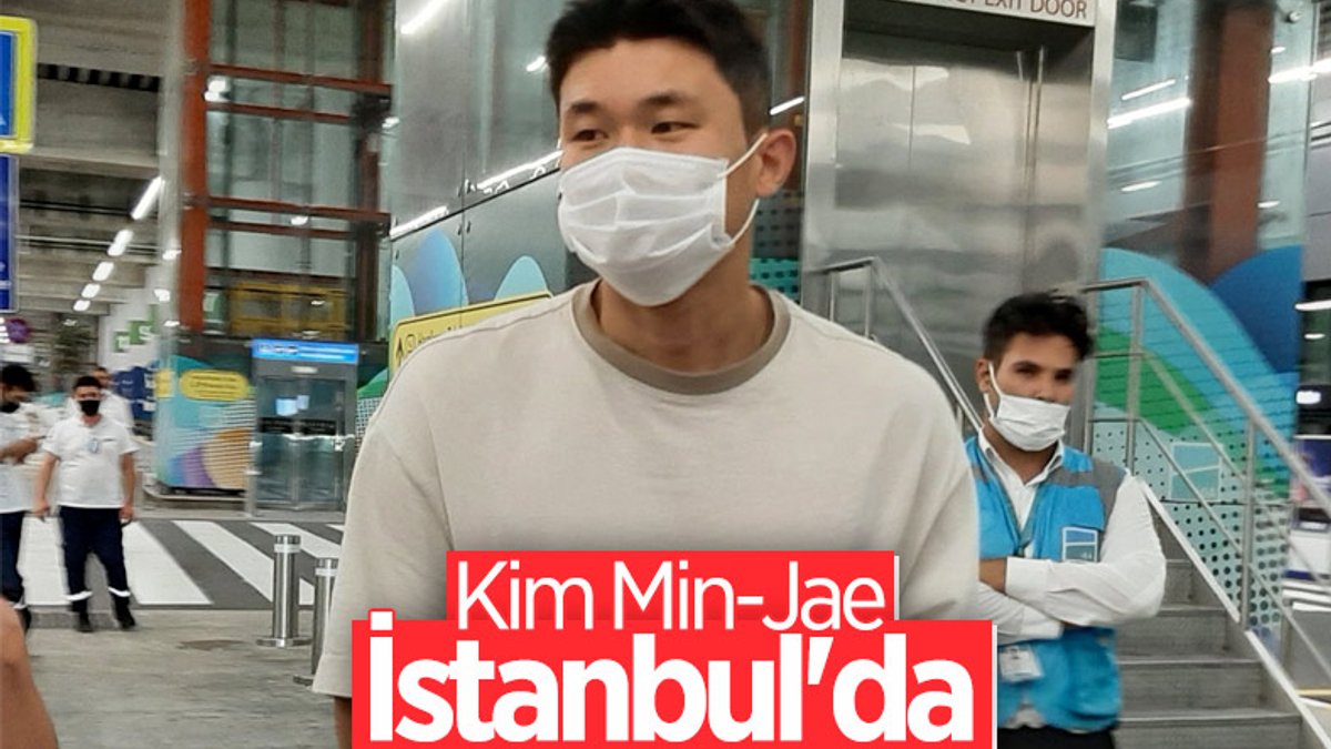 Min-Jae Kim Fenerbahçe için İstanbul'da