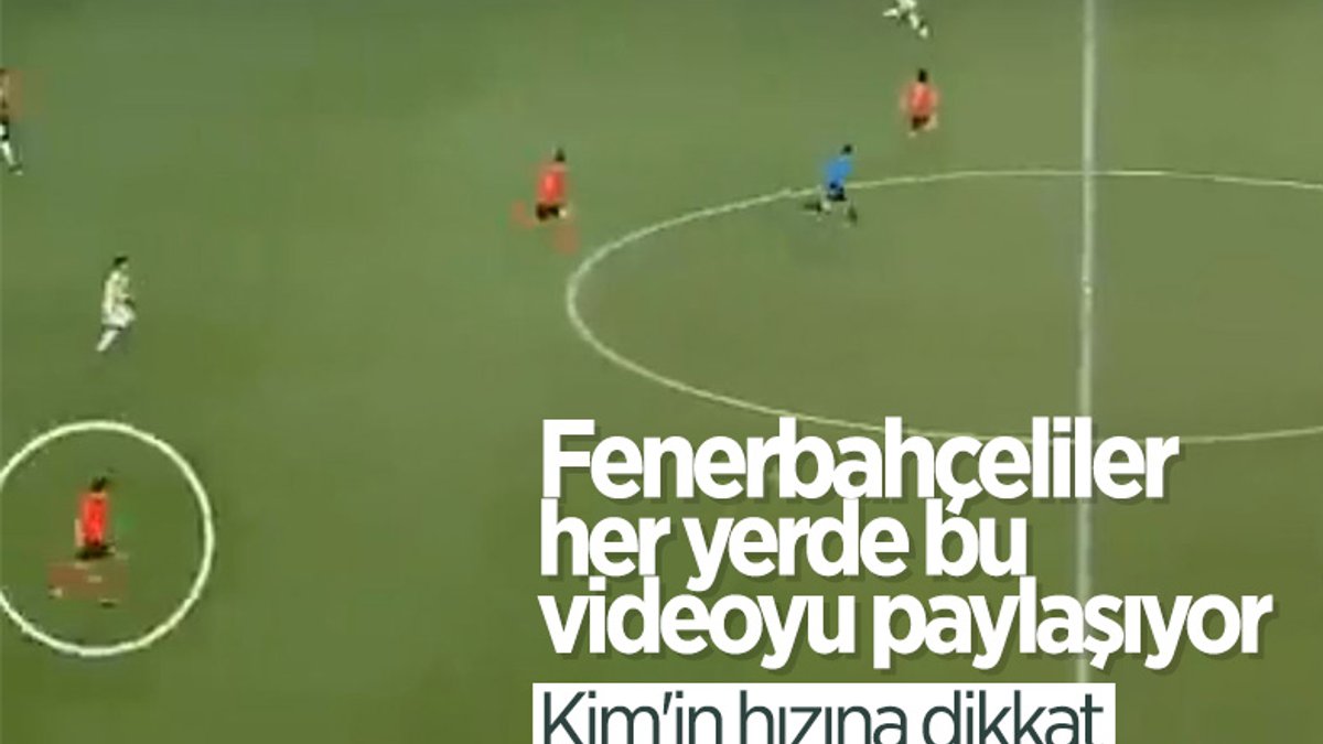 Fenerbahçelilerin paylaştığı Kim Min-Jae videosu