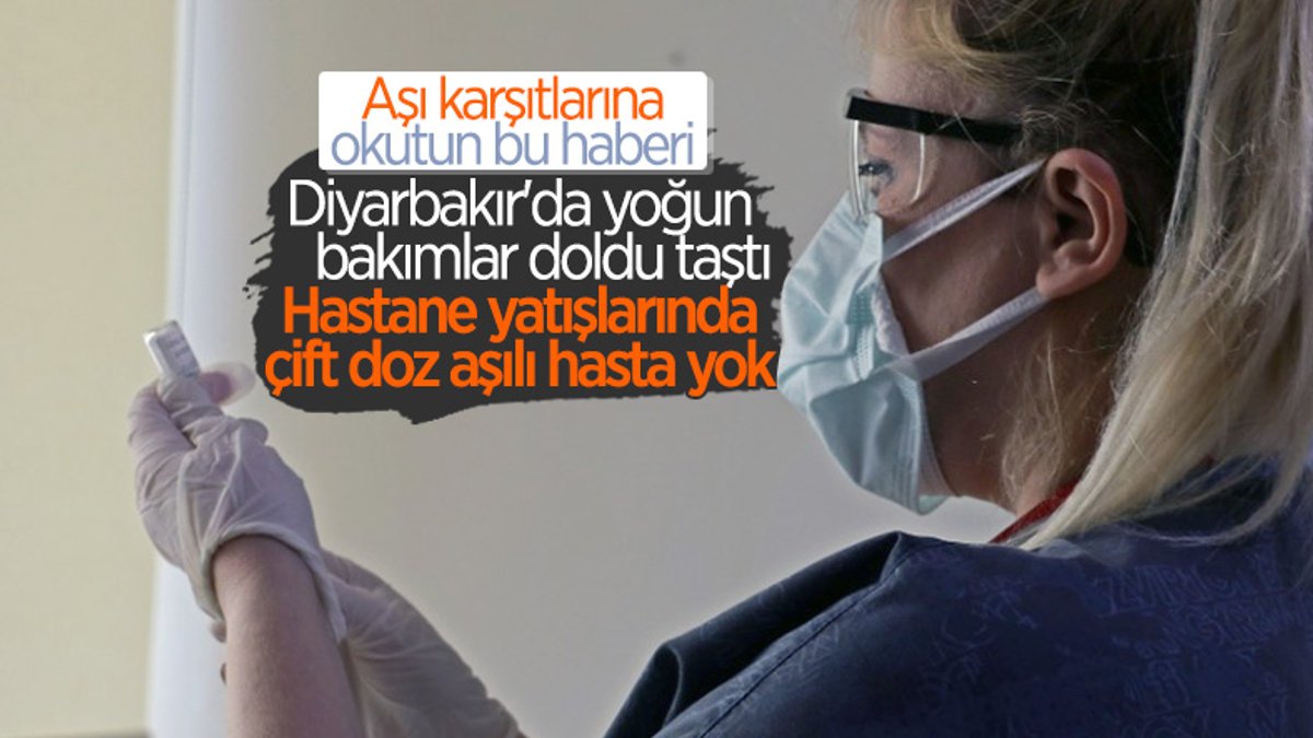 Diyarbakır, en az koronavirüs aşısı yaptıran iller arasında yer alıyor