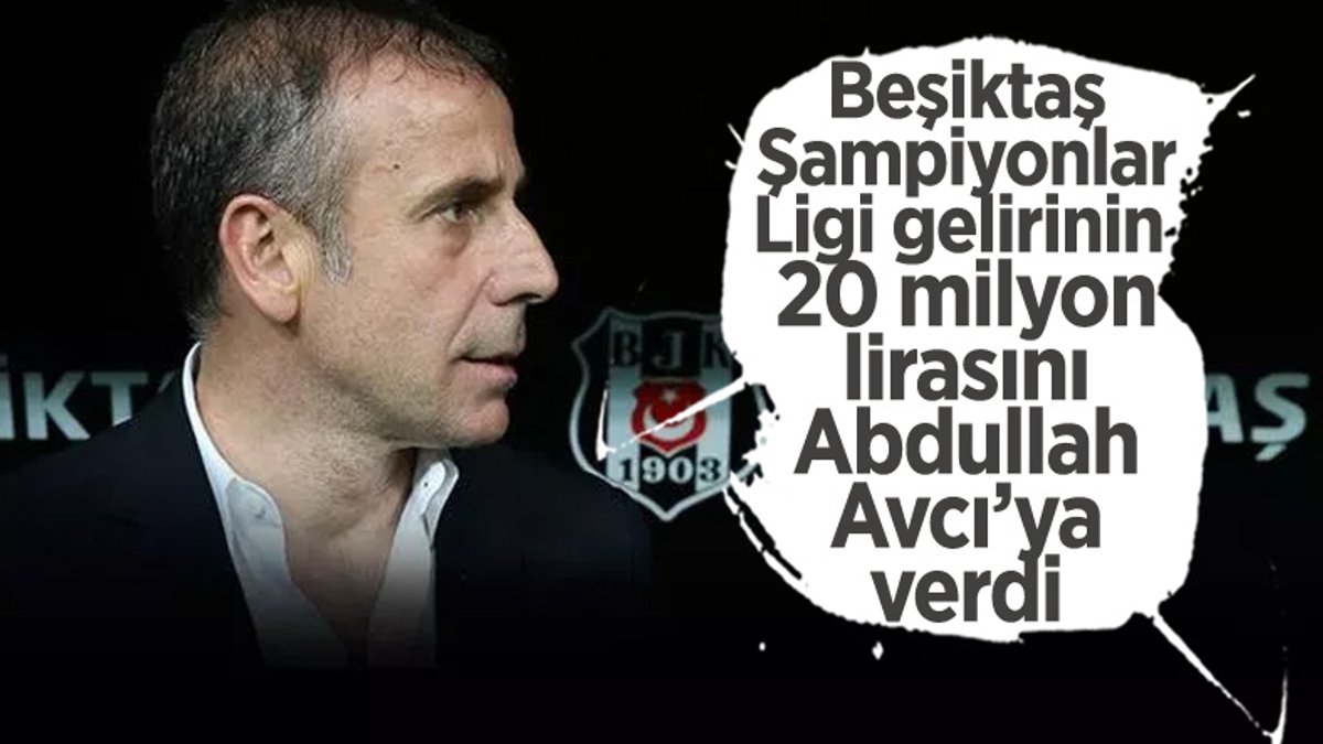 Beşiktaş'tan Abdullah Avcı'ya 20 milyon liralık tazminat ödemesi