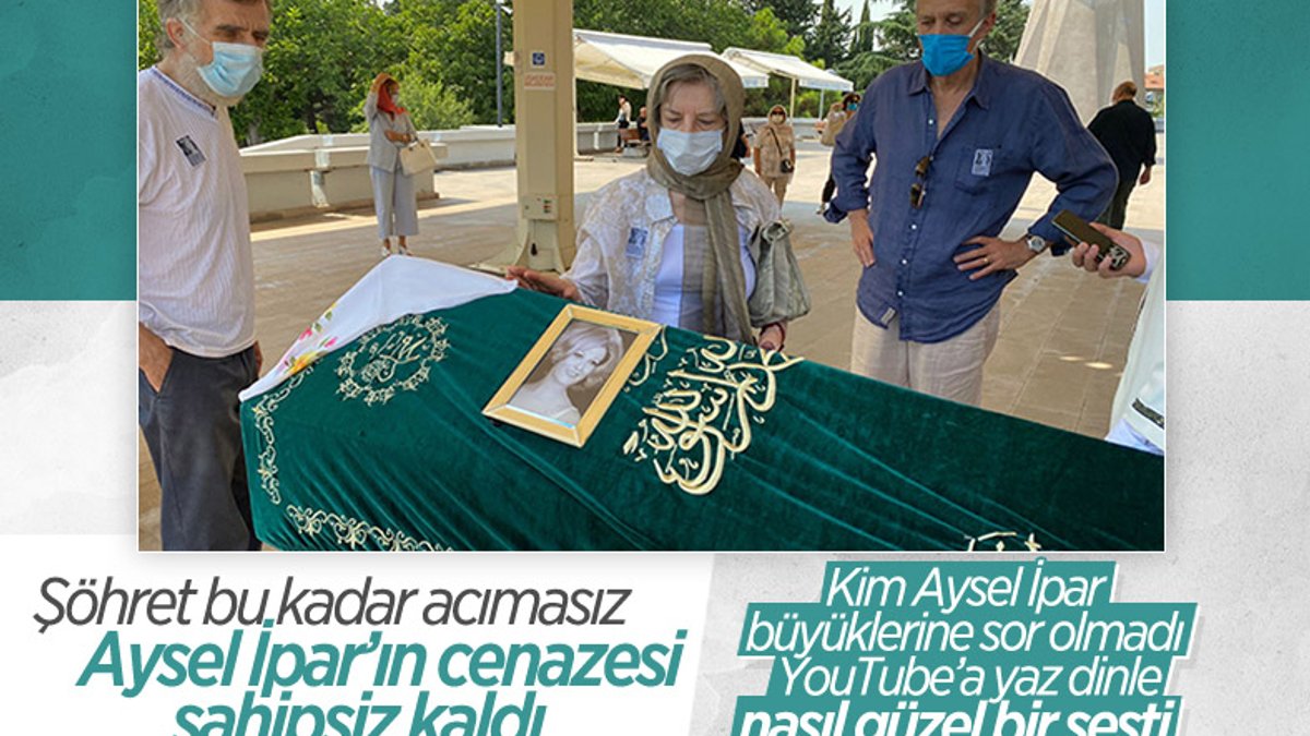 Türk Sanat Müziği Sanatçısı Aysel İpar'ın cenaze namazı kılındı