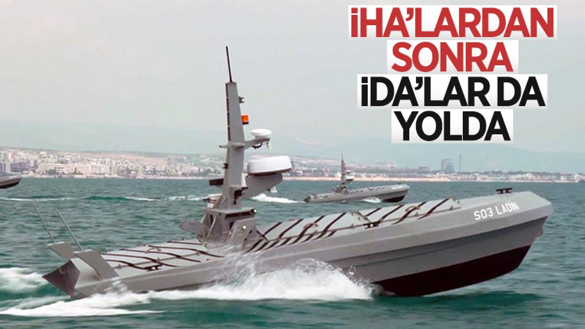 Türkiye'nin insansız deniz araçları göreve hazırlanıyor