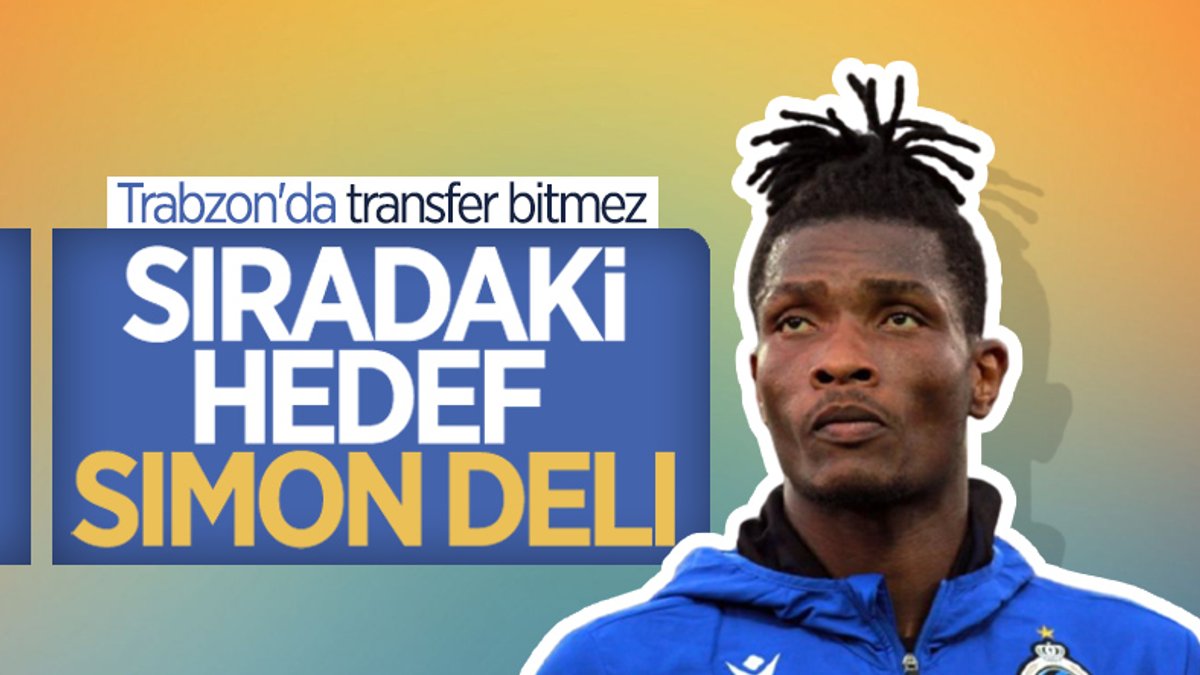 Trabzonspor'un savunmacı adayı: Simon Deli