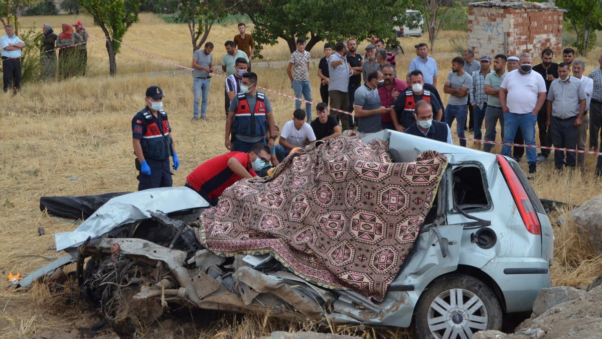 Aksaray'da kaza: 2 kardeş öldü