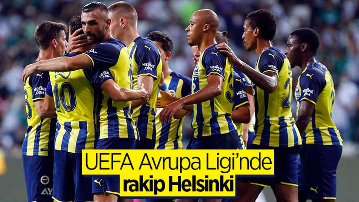 Fenerbahçe'nin rakibi HJK Helsinki oldu