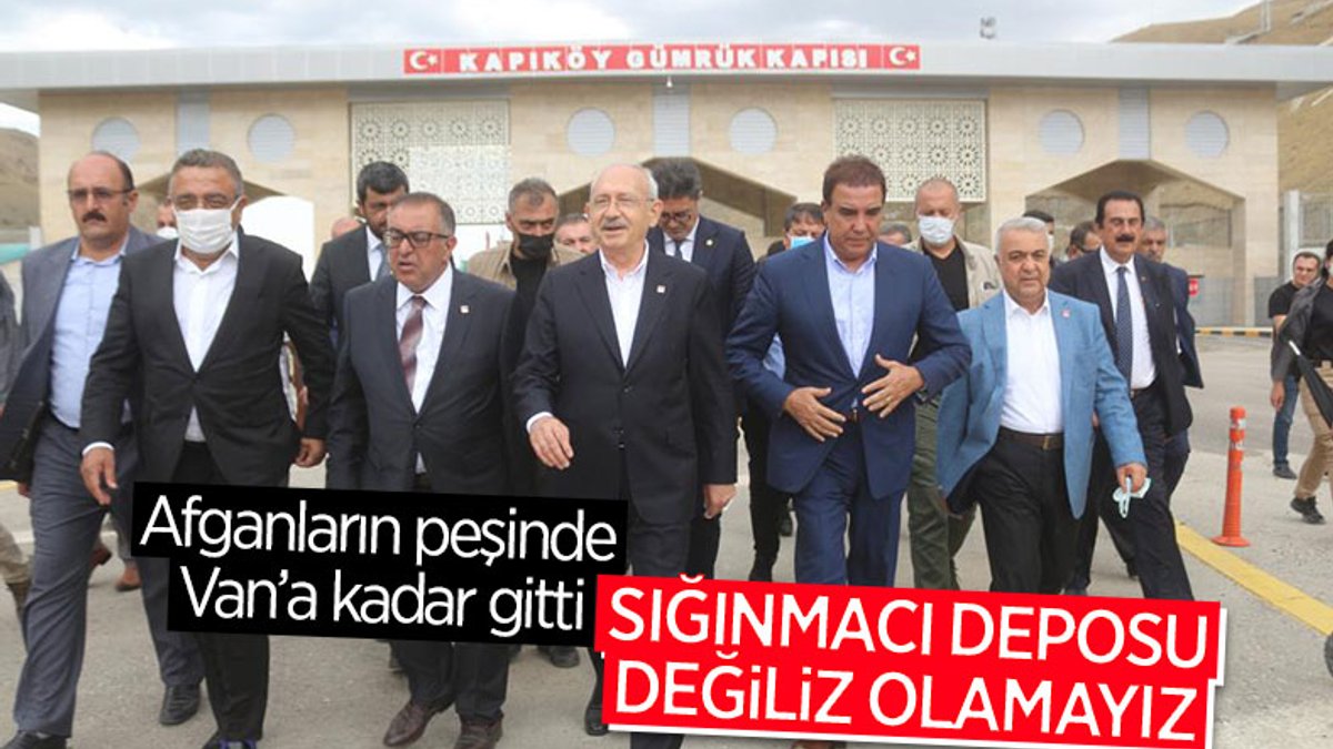 Kemal Kılıçdaroğlu'ndan Kapıköy Sınır Kapısı'na ziyaret