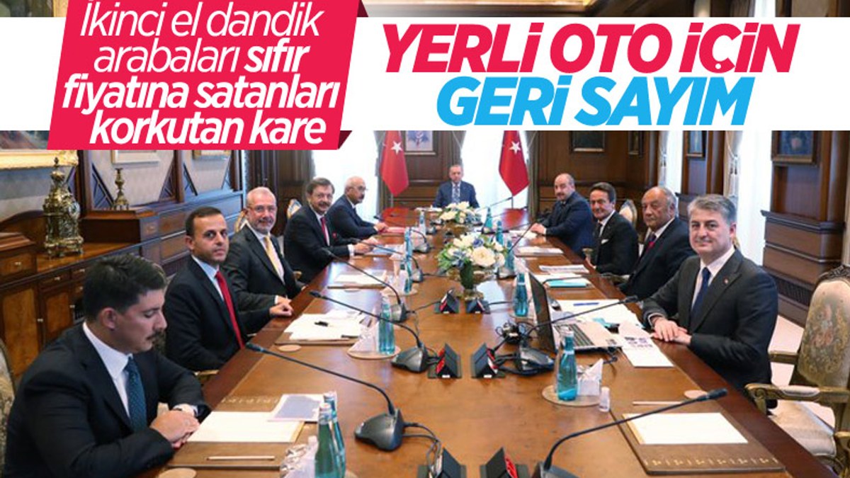 Cumhurbaşkanı Erdoğan, TOGG heyetiyle görüştü