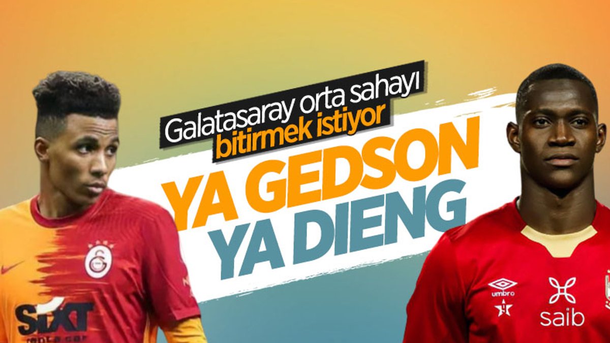 Galatasaray'da orta sahaya iki alternatif
