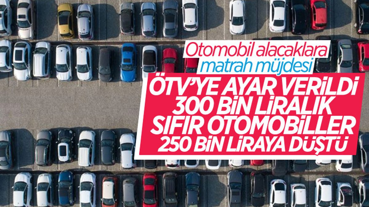 Yeni ÖTV matrah kararı ile otomobil fiyatları düşecek