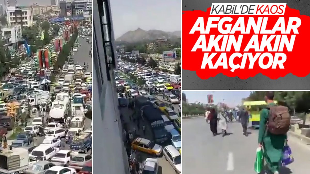 Kabil’de kaos: Afganlar kaçıyor