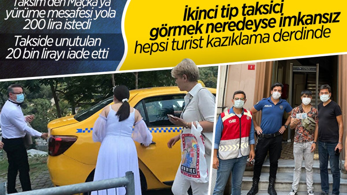 Türkiye'de turistlere karşı iki farklı taksici davranışı