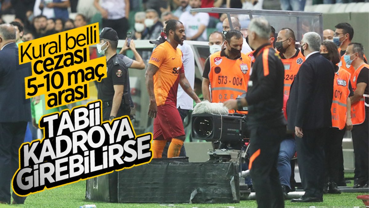 Galatasaray'da Marcao'yu en az 5 hafta ceza bekliyor