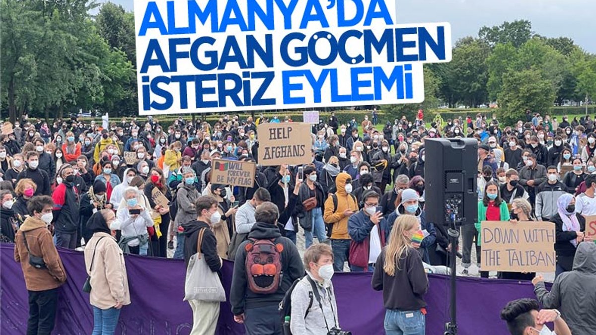 Almanya'da, Afganistan gösterisi: Yerimiz var