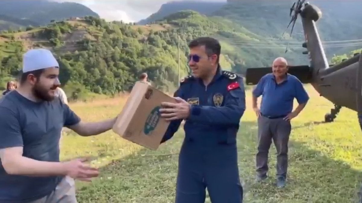 Sinop'ta pilotun örnek davranışı büyük takdir topladı