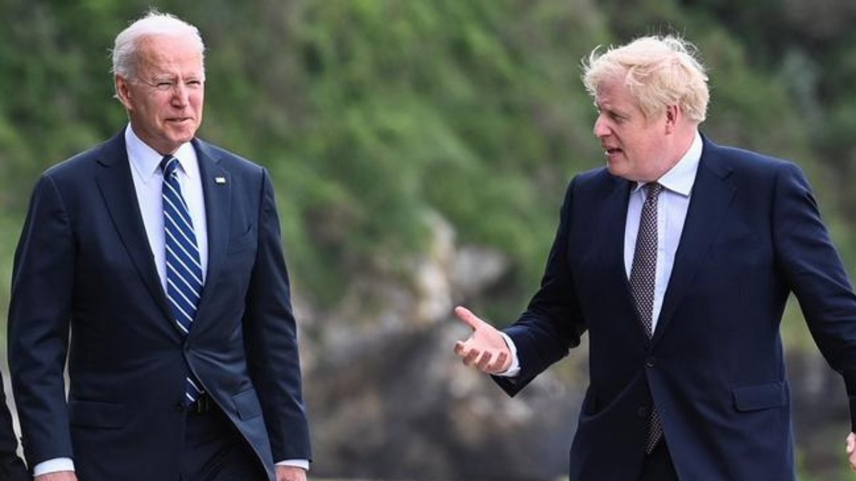 Joe Biden ile Boris Johnson, Afganistan'daki son durumu ele aldı