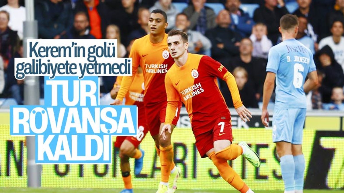 Galatasaray, Randers ile berabere kaldı