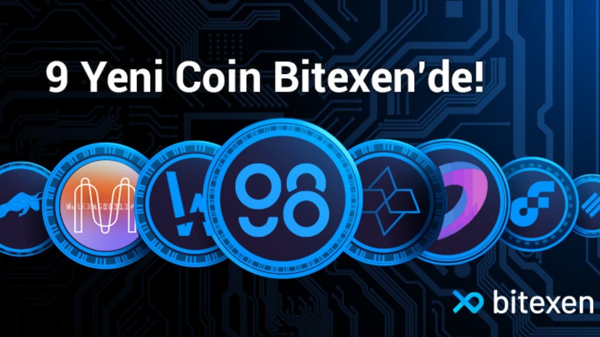 Bitexen Platformuna 9 Yeni Coin Daha Ekledi