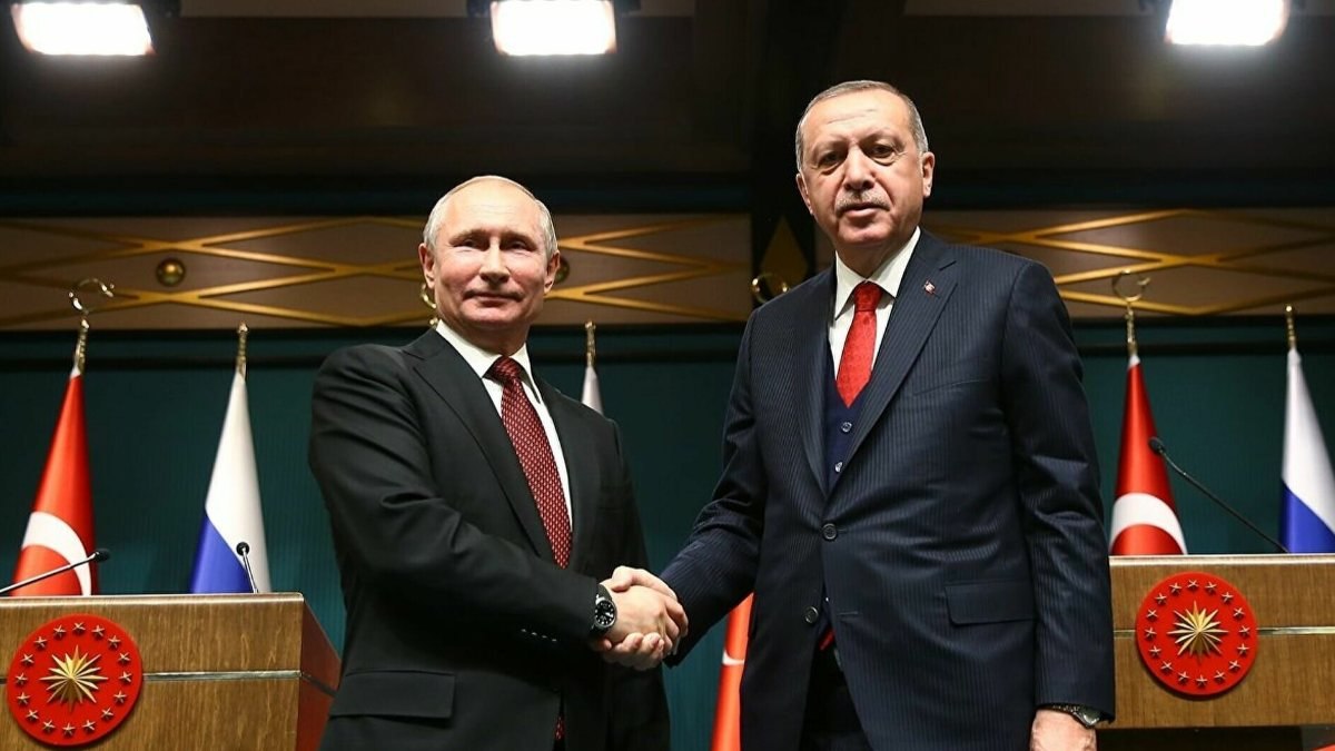 Cumhurbaşkanı Erdoğan, Vladimir Putin ile görüştü