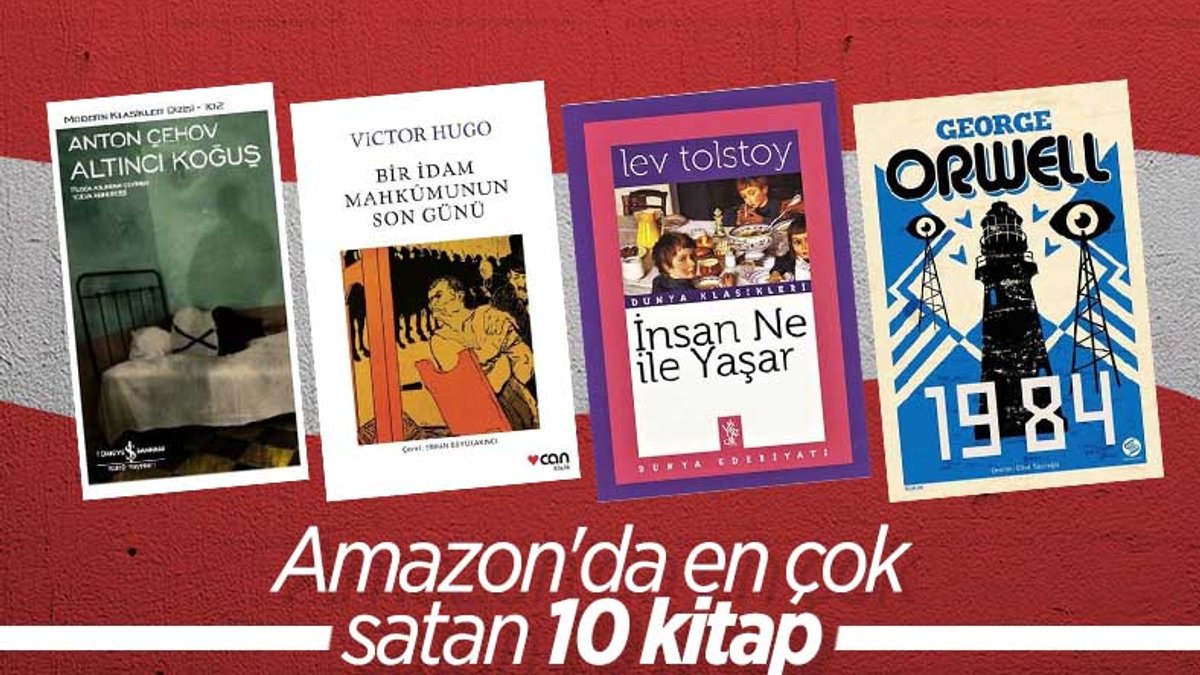 Amazon açıkladı: 2021’in en çok satan kitapları