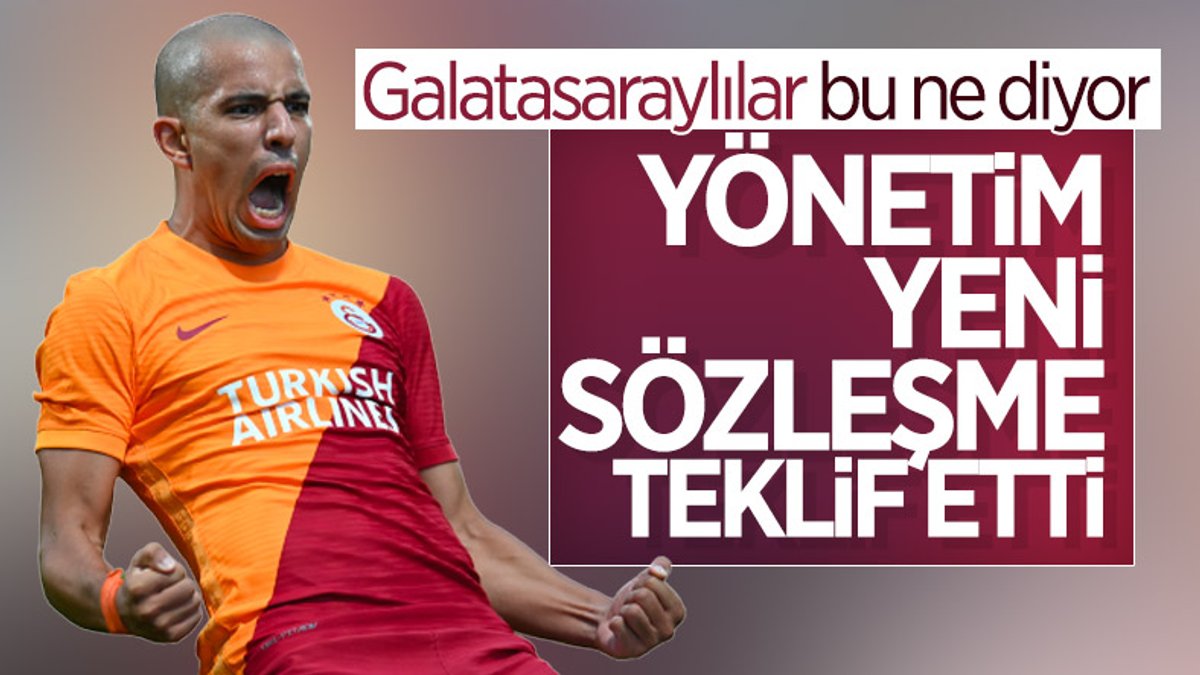 Galatasaray yönetimi, Feghouli'ye yeni sözleşme teklif etti