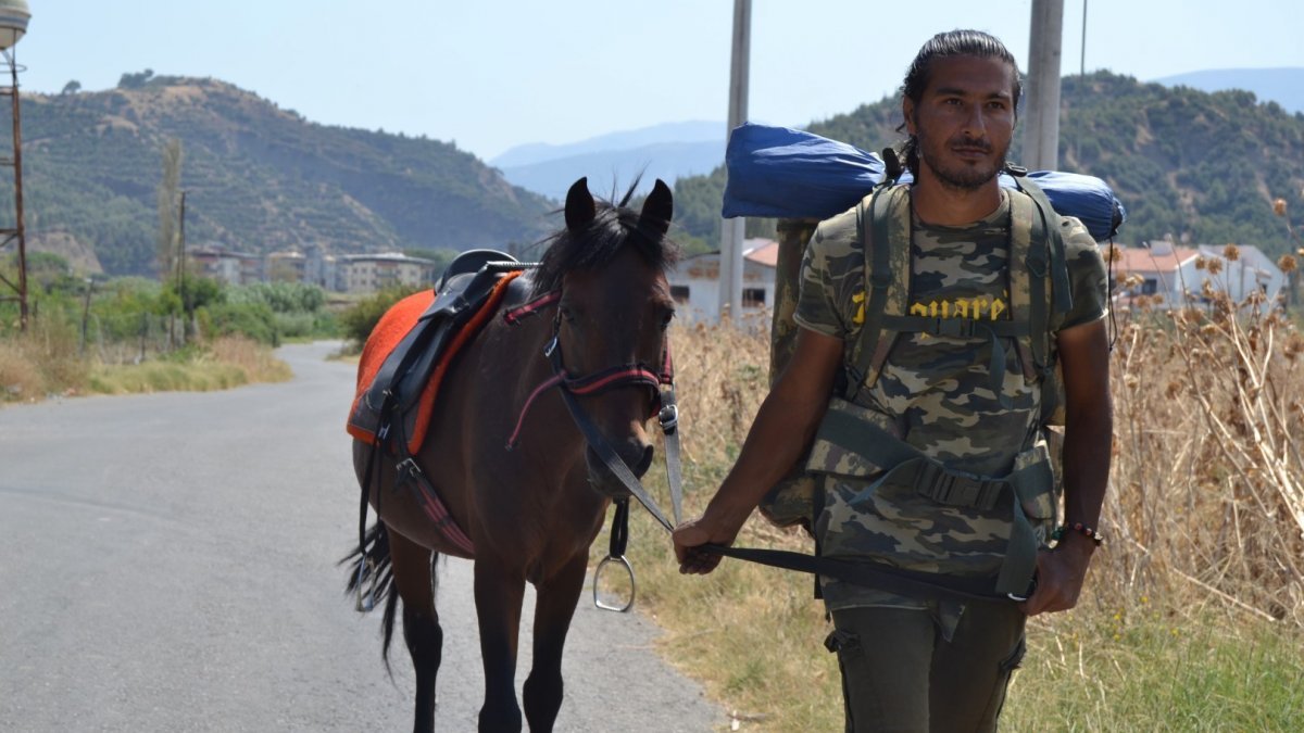 'Kaşif' adını verdiği atıyla İzmir’den Batman’a yürüyecek