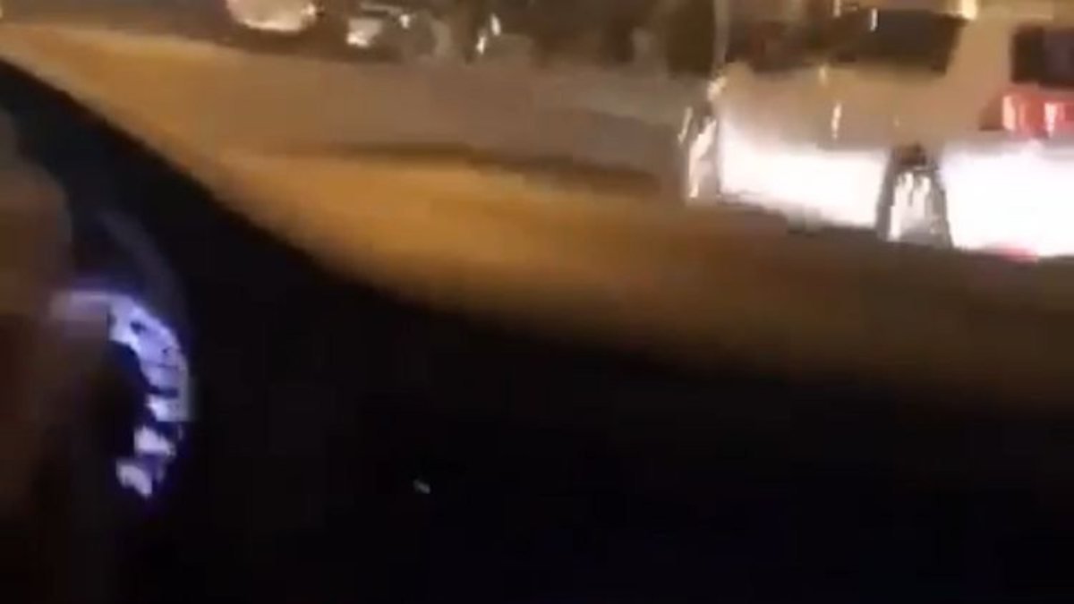 Diyarbakır'da makas atan sürücü