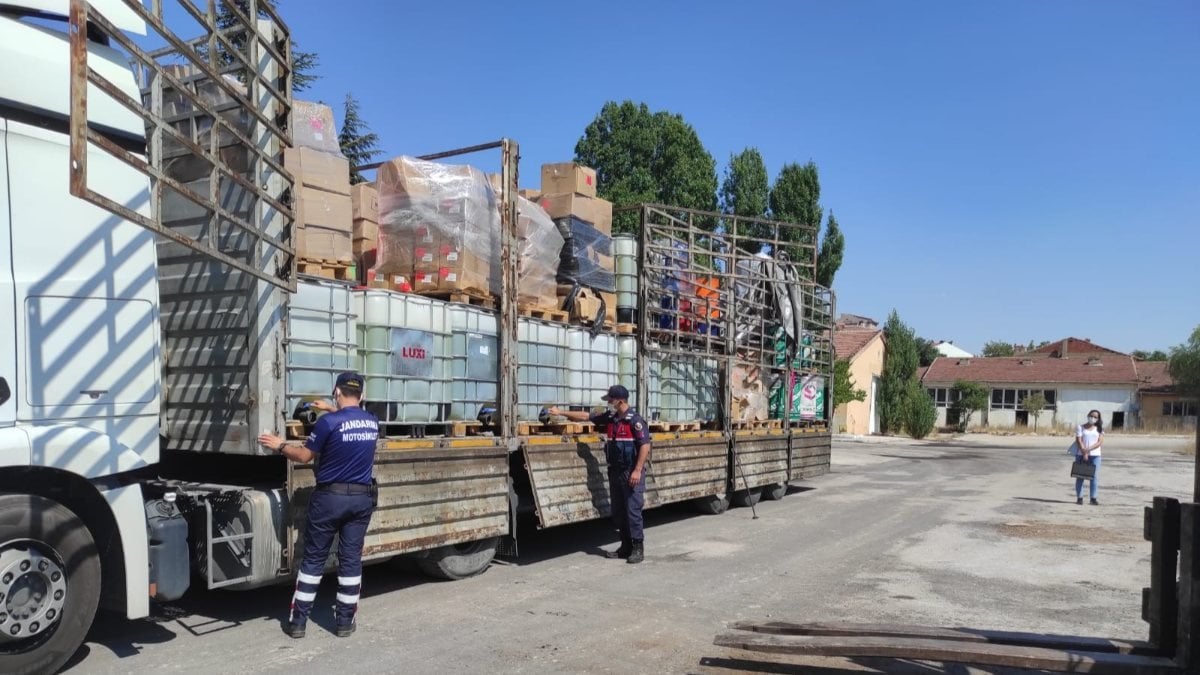 Eskişehir’de, 5 ton kaçak benzin ele geçirildi
