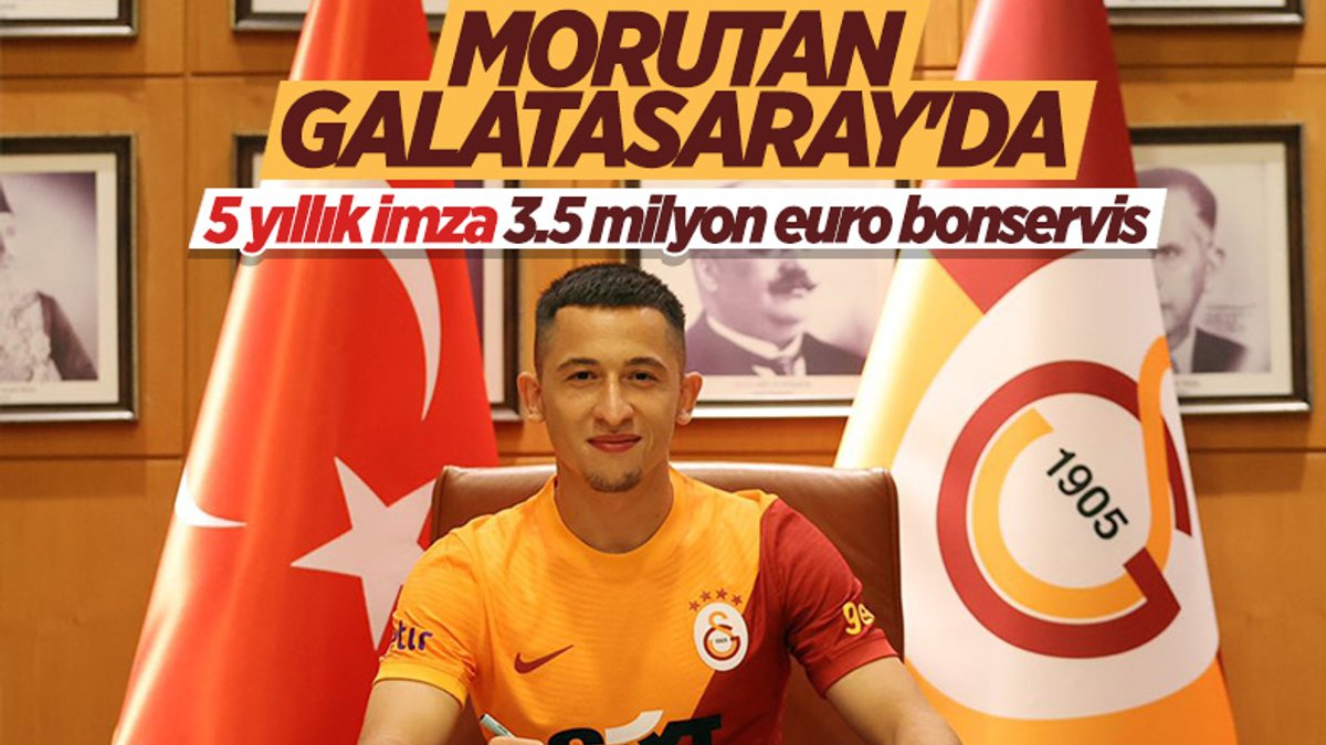 Morutan resmen Galatasaray'da
