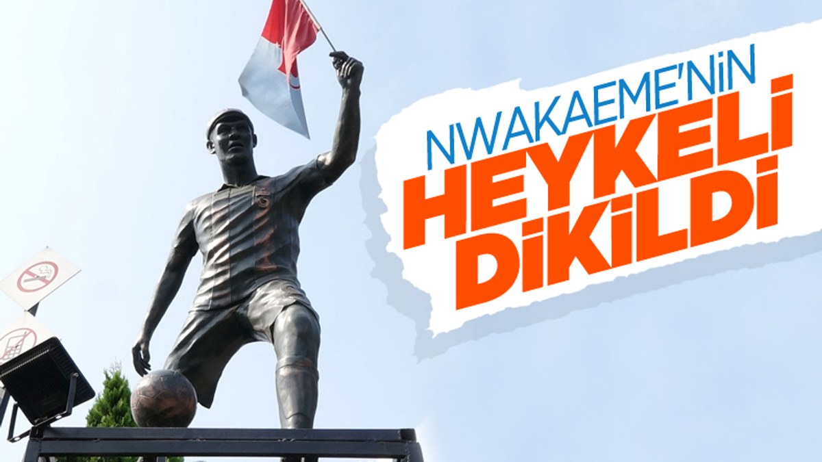 Trabzonsporlu taraftar Nwakaeme'nin heykelini yaptırdı
