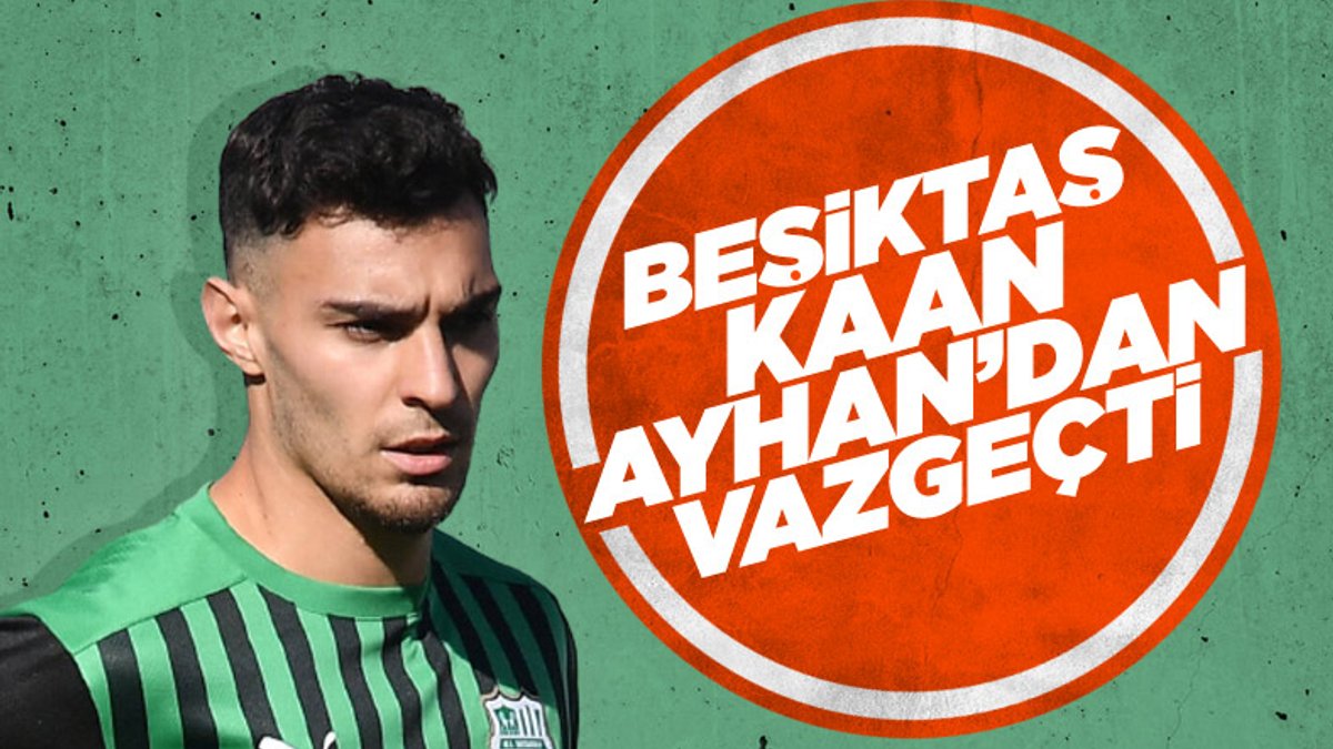 Beşiktaş, Kaan Ayhan transferinden vazgeçti