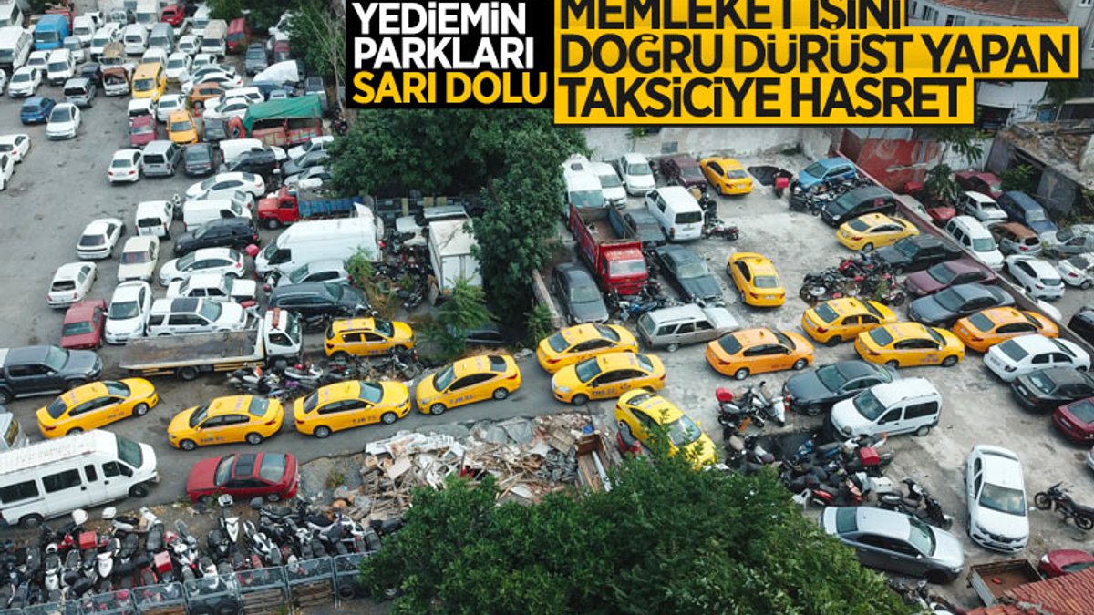 İstanbul'da 8 ayda bin 886 ticari taksi trafikten men edildi