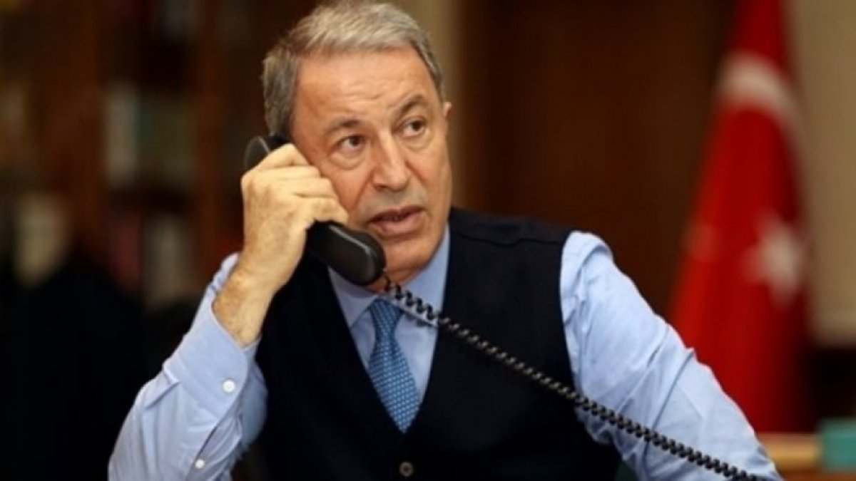 Milli Savunma Bakanı Hulusi Akar, ABD'li mevkidaşı Austin ile telefonda görüştü